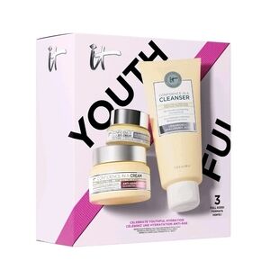 it Cosmetics YOUTH Confidence Cream Hydrating Skin Care Set- FULL SIZE